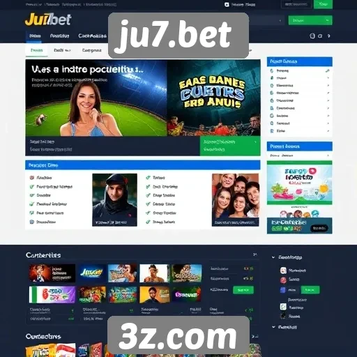 Interface do usuário do ju7.bet é intuitiva